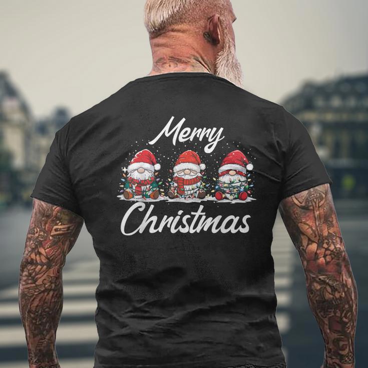 Nain De Noël Décoration Deapin De Noël Joyeux Noël T-shirt imprimé au dos Cadeaux pour les vieillards