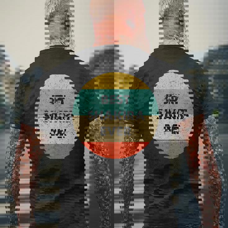 Nombre Dehakira Camiseta Hombre Estampado Espalda Regalos para ancianos