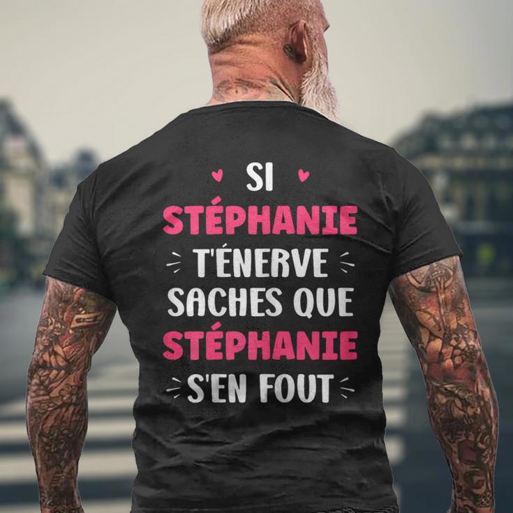 Nomtéphanie T'énerve Humourtéphanie T-shirt imprimé au dos Cadeaux pour les vieillards
