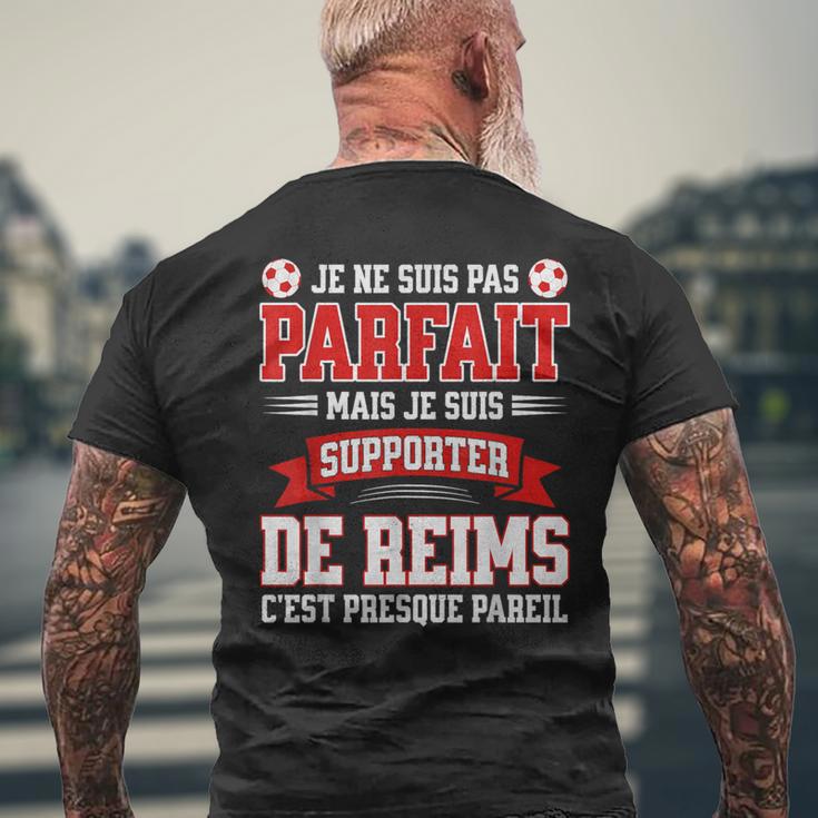 Pas Parfaitupporter Foot Humour Reims Football Rémois T-shirt imprimé au dos Cadeaux pour les vieillards