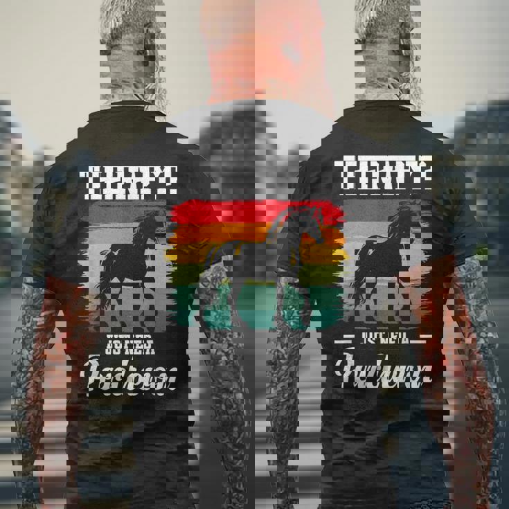 Percheron Tenue Pour Propriétaire De Cheval Percheron Équestre T-shirt imprimé au dos Cadeaux pour les vieillards