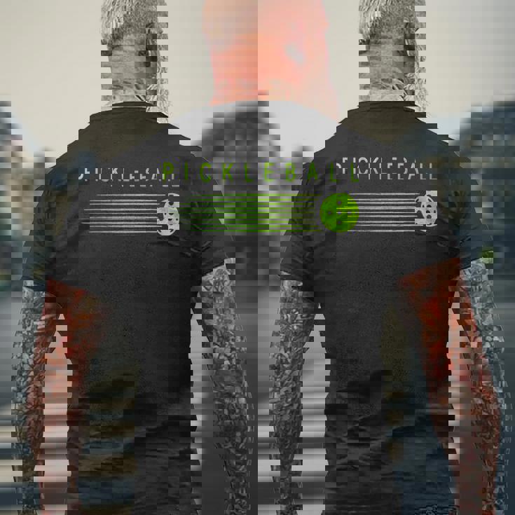 Pickleball Player Pickleballtylish Paddleball Lover メンズTシャツ バックプリント 高齢者への贈り物