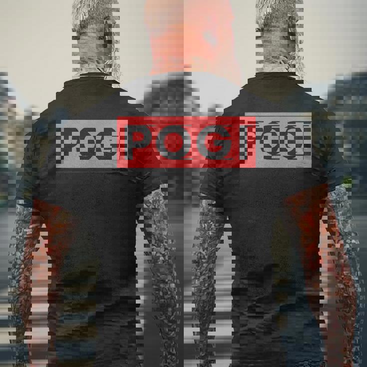 Pogihansomeとgwapoフィリピン人pinoypinayフィリピン メンズTシャツ バックプリント 高齢者への贈り物