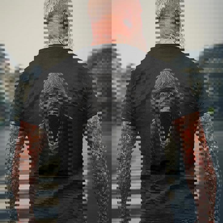 Scp-67 Kid Meme メンズTシャツ バックプリント 高齢者への贈り物