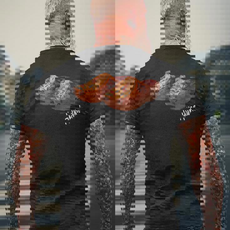 Souvenirs From Netherlands Wooden Clogs Hollandouvenir メンズTシャツ バックプリント 高齢者への贈り物