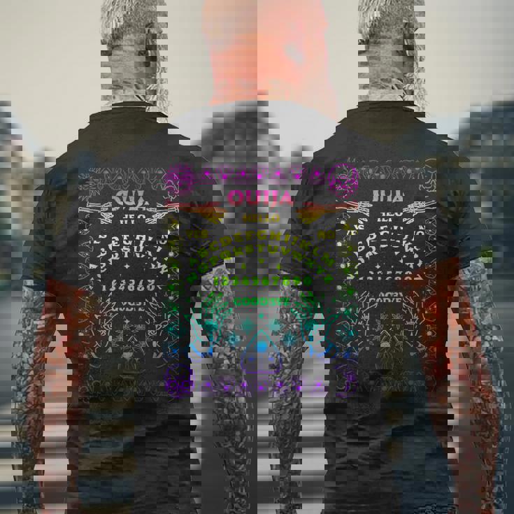 Spirit Ouija Board Pastel Goth Witchcraft Witch Wicca Spirit Men's T-shirt Back Print Gifts for Old Men Spirit Ouija Board Pastel Goth Witchcraft Witch Wicca Spirit Men's T-shirt Back Print Gifts for Old Men