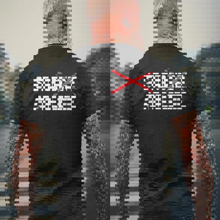 Stud Athlete College Stud Athlete Men's T-shirt Back Print Gifts for Old Men