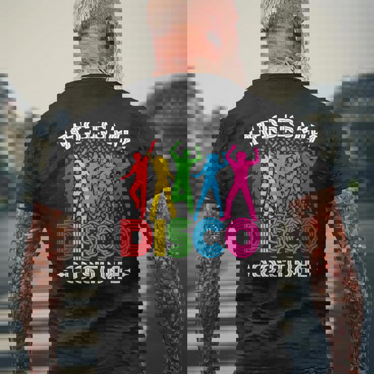 This Is My Disco コスチューム 70年代&80年代パーティー衣装 メンズ レディース メンズTシャツ バックプリント 高齢者への贈り物