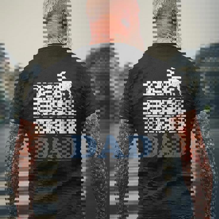 Uomo Jack Russel Terrier Papà T-shirt da uomo con stampa posteriore Regalos para ancianos