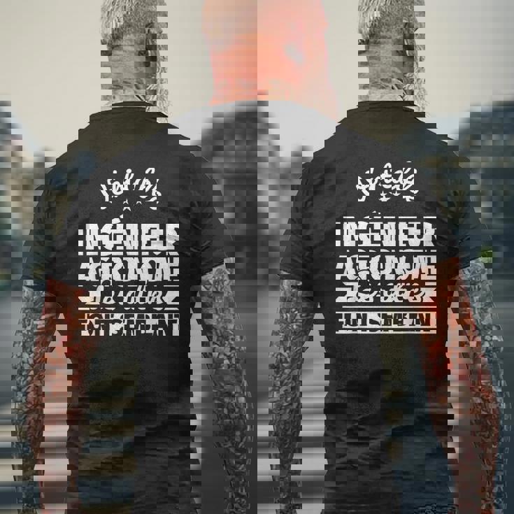 Véritable Ingénieur Agronome Les Autres Fontemblant T-shirt imprimé au dos Cadeaux pour les vieillards