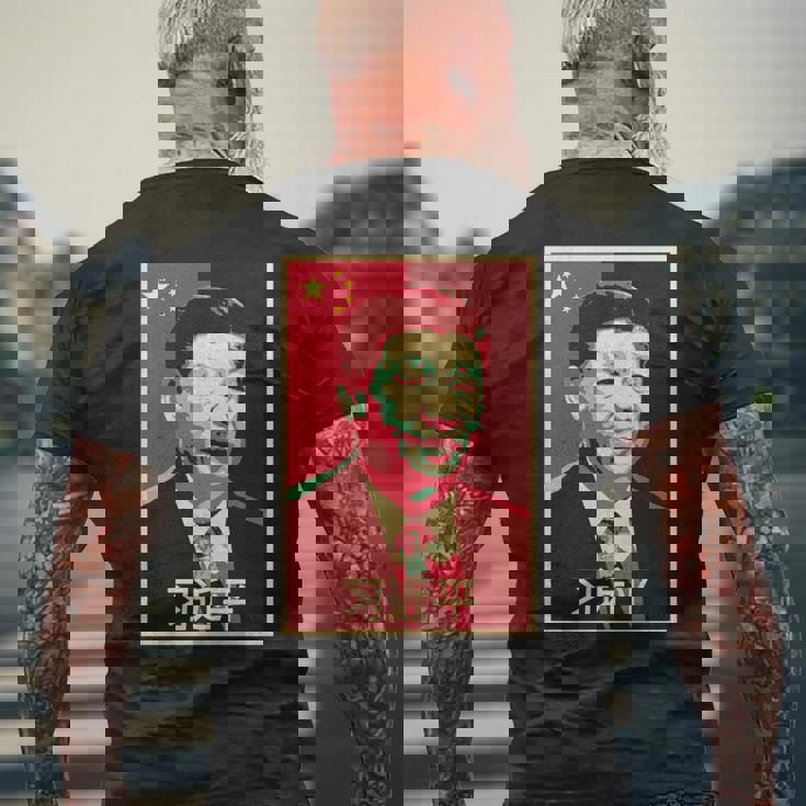 Xi Jinping China 習近平中国国家主席中国中国国家主席中国 長袖tシャツ メンズTシャツ バックプリント 高齢者への贈り物