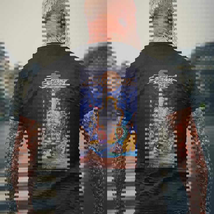 『アクトレイザー』35周年記念 メンズTシャツ バックプリント 高齢者への贈り物