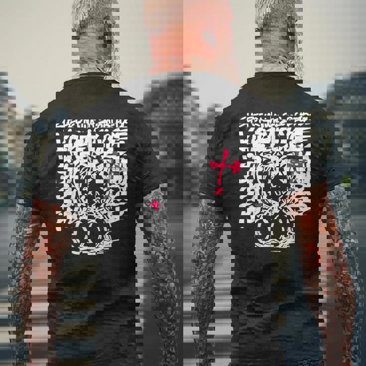 【クレイジー・オリー】Super Kawaii Zombie Idol 黒 メンズTシャツ バックプリント 高齢者への贈り物