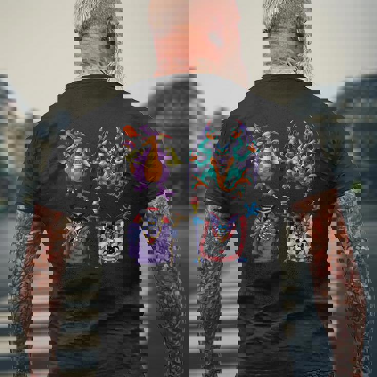 【公式】Hd-2D版『ドラゴンクエストi＆Ii』ボスモンスター 長袖tシャツ メンズTシャツ バックプリント 高齢者への贈り物