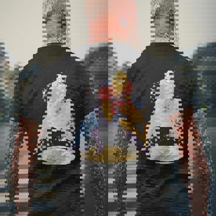 【映画】クレヨンしんちゃん ヘンダーランドの大冒険 長袖tシャツ メンズTシャツ バックプリント 高齢者への贈り物