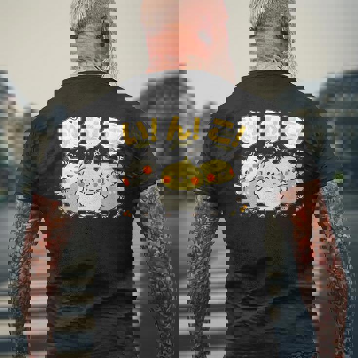 かわいい オカメインコ ユニークイラスト イラスト 丸い 鳥 【Cockatiel】 メンズTシャツ バックプリント 高齢者への贈り物