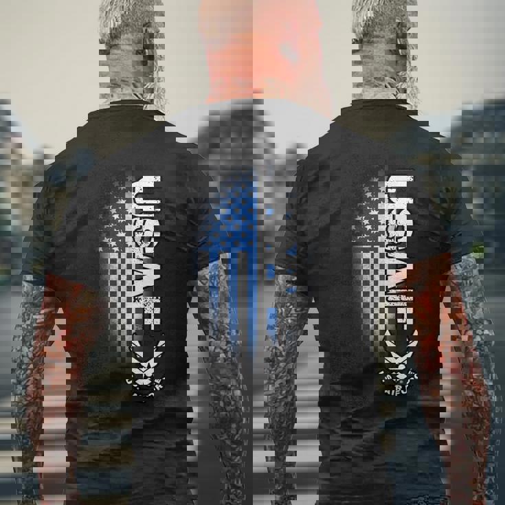 アメリカ空軍 長袖tシャツ メンズTシャツ バックプリント 高齢者への贈り物