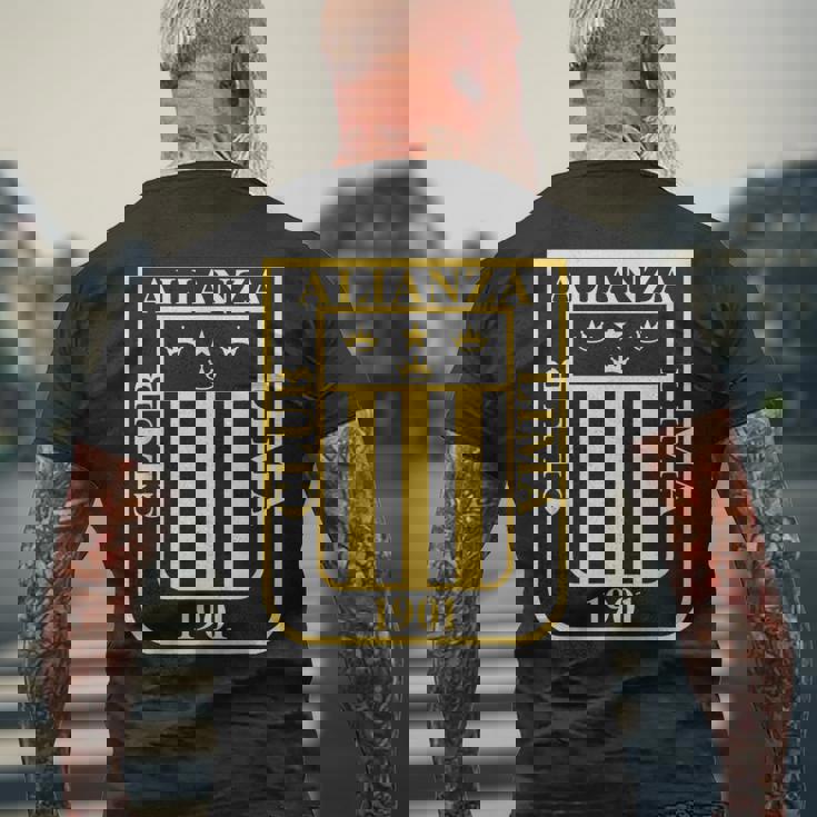 アリアンサリマエスクードドラド メンズTシャツ バックプリント 高齢者への贈り物