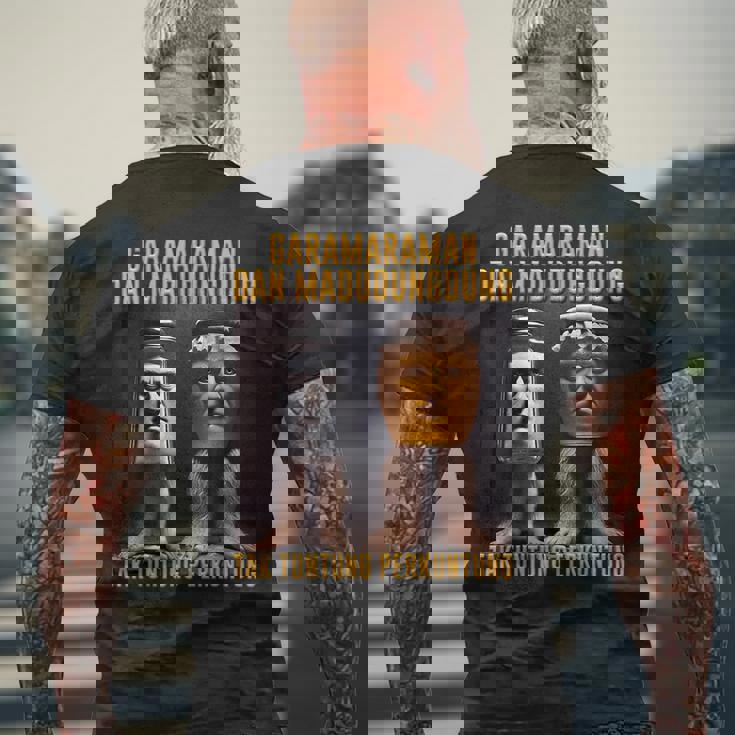 インターネットミーム Ai ガラマラマン Madudungdung ブレイン イタリアン メンズTシャツ バックプリント 高齢者への贈り物