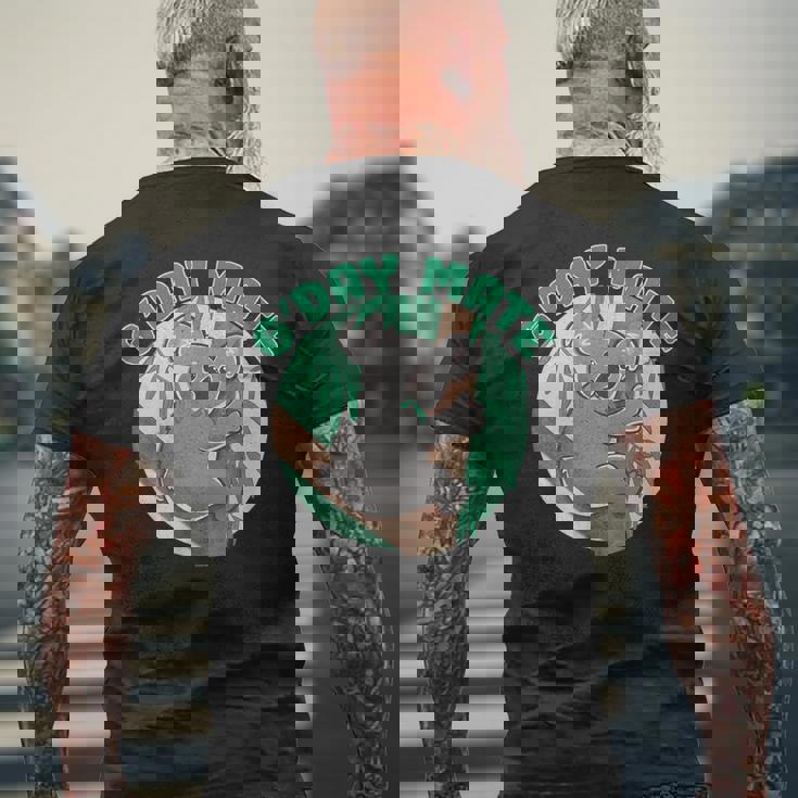 オーストラリア お土産 G'day Mate キュート コアラ クマ メンズTシャツ バックプリント 高齢者への贈り物