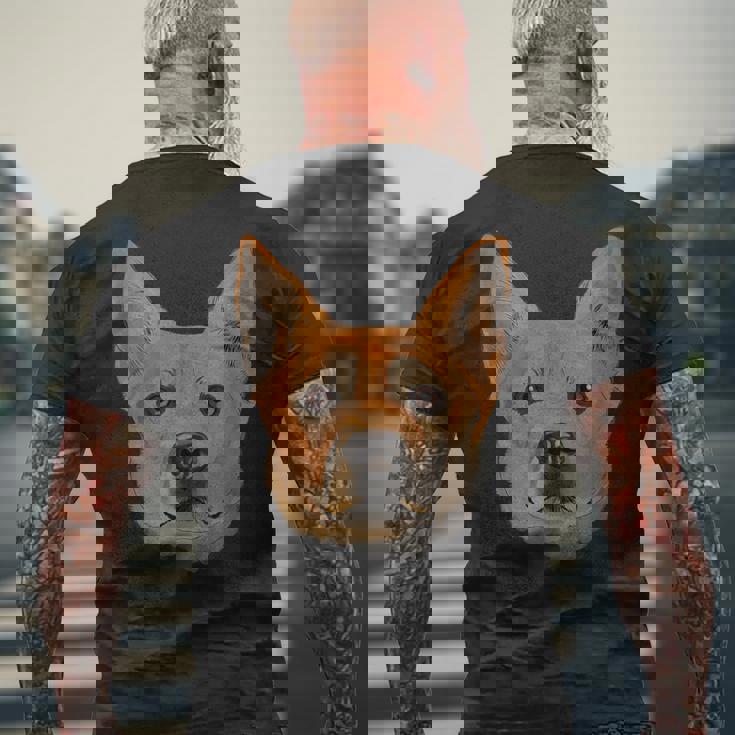 カロライナドッグ メンズTシャツ バックプリント 高齢者への贈り物