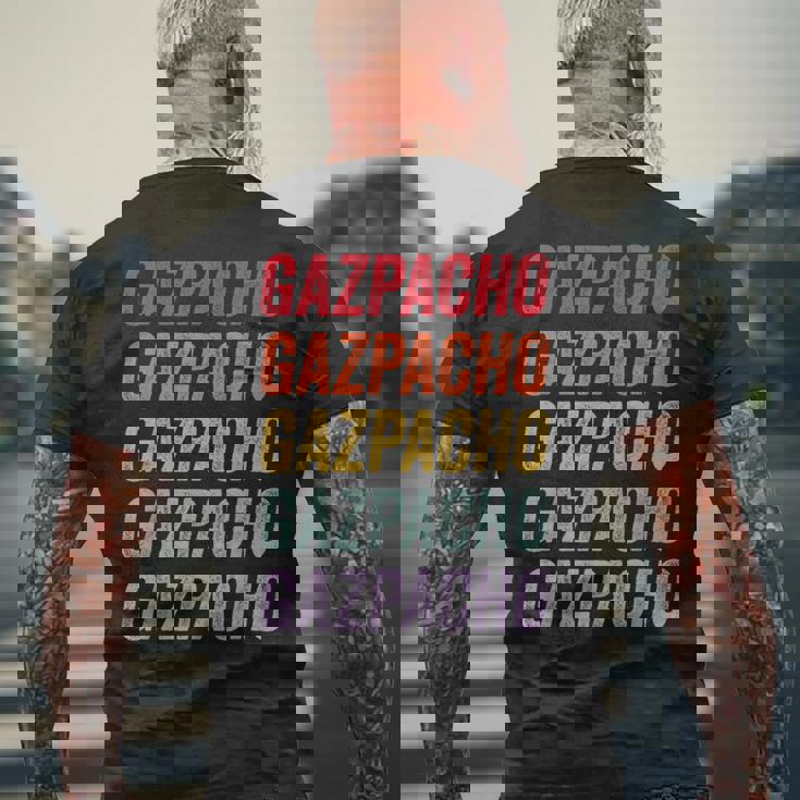 ガスパチョ メンズTシャツ バックプリント 高齢者への贈り物