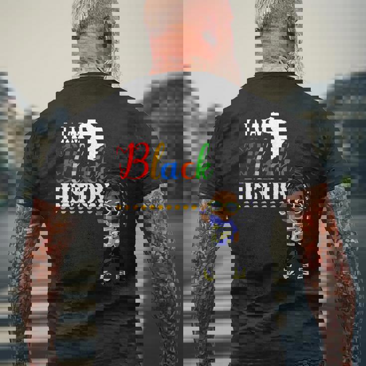 キッズ アイ・アム・ブラック・ヒストリー・シャツキッズガールズブラック・ヒストリー・マンス用 メンズTシャツ バックプリント 高齢者への贈り物