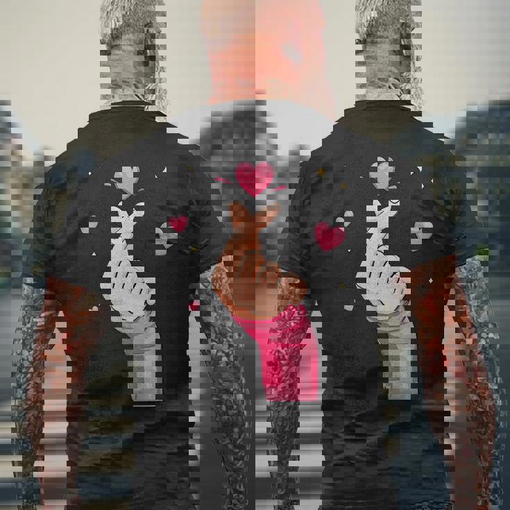 メンズ レディース キッズ グラフィックデザイン バレンタイン ハート ラブ メンズTシャツ バックプリント 高齢者への贈り物