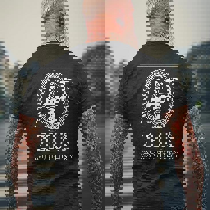 ギリシャ神話ギフト メンズTシャツ バックプリント 高齢者への贈り物