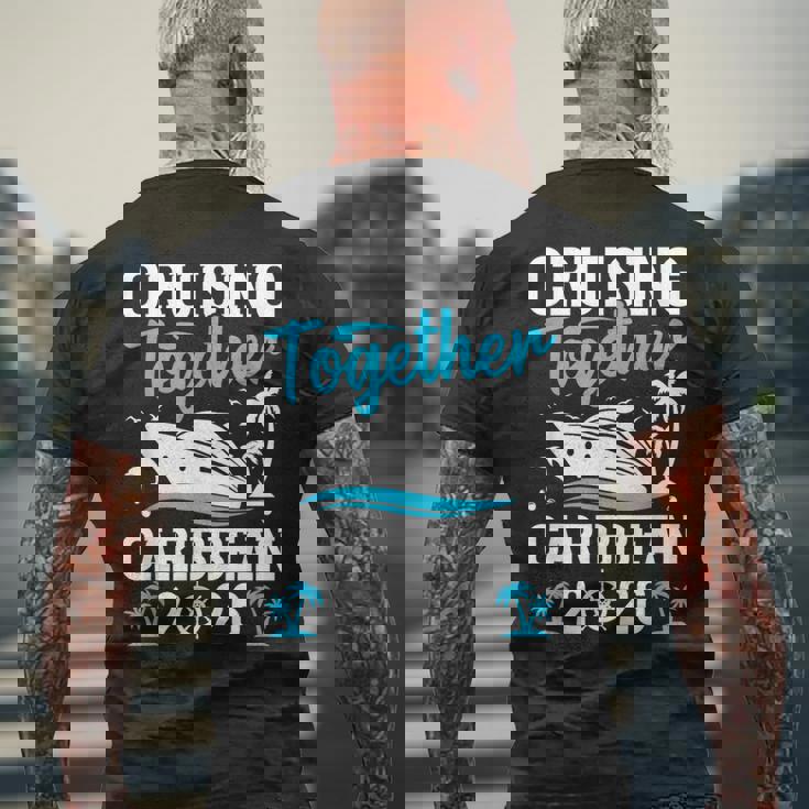 クルージング トゥギャザー ファミリー マッチング クルーズ旅行 カリブ海 2026 メンズTシャツ バックプリント 高齢者への贈り物