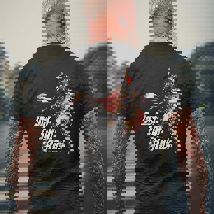 グランブルーファンタジーヴァーサス -ライジング- Dash Light Attack イルザ メンズTシャツ バックプリント 高齢者への贈り物