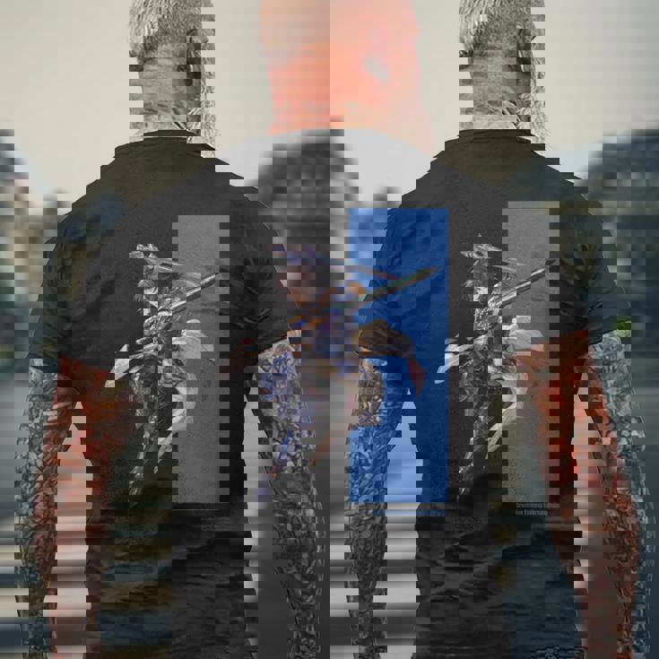 グランブルーファンタジーヴァーサス -ライジング- ランスロット 長袖tシャツ メンズTシャツ バックプリント 高齢者への贈り物