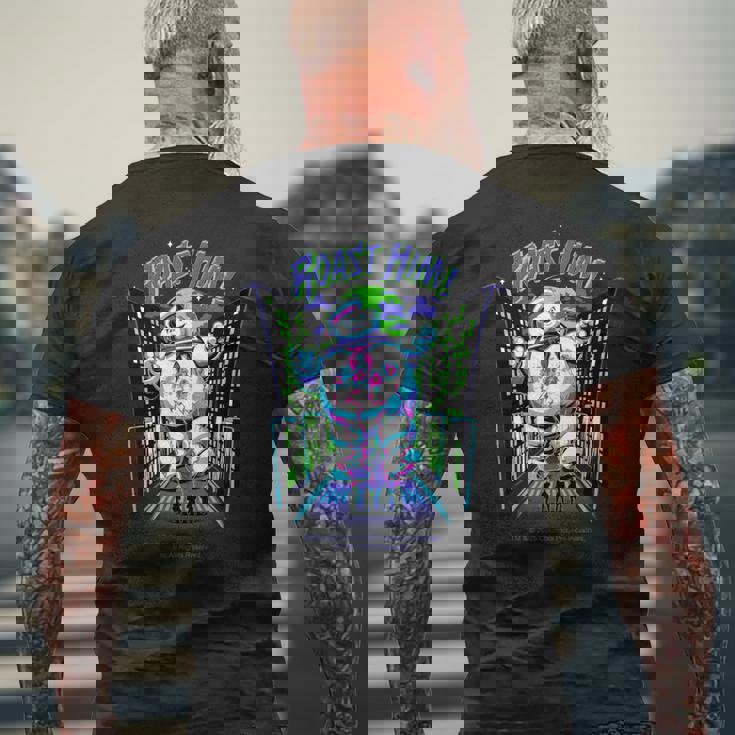 ゴーストバスターズ ハロウィンデザイン ローストヒムの楽しみ 長袖tシャツ メンズTシャツ バックプリント 高齢者への贈り物