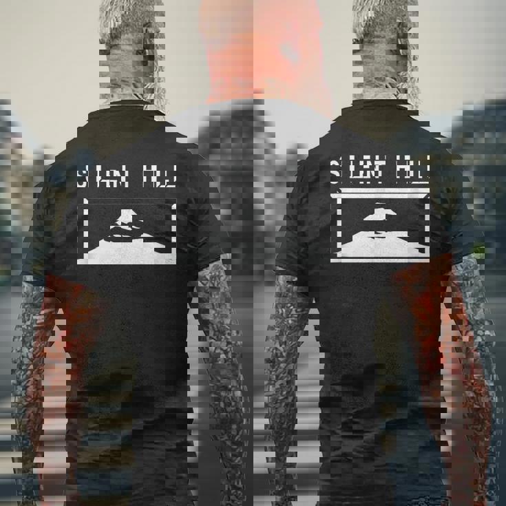 サイレントヒル メンズTシャツ バックプリント 高齢者への贈り物