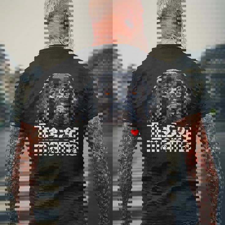 ザドッグママブラックラブラドールママレトリーバーマザードッグマミー 長袖tシャツ メンズTシャツ バックプリント 高齢者への贈り物