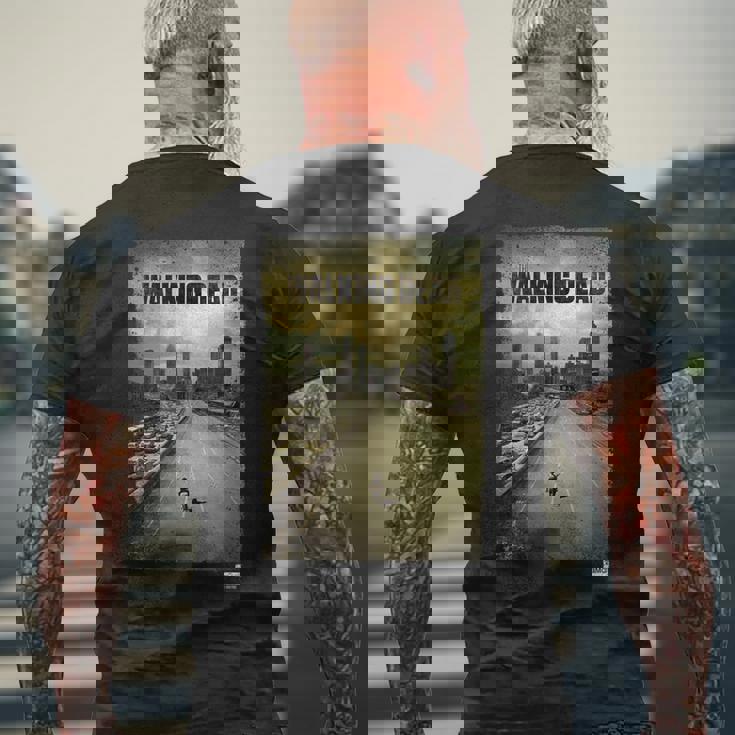 シーズン1 キーアート メンズTシャツ バックプリント 高齢者への贈り物