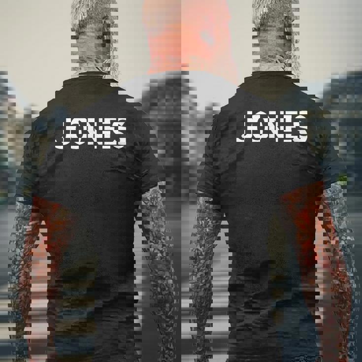 ジョーンズ メンズTシャツ バックプリント 高齢者への贈り物