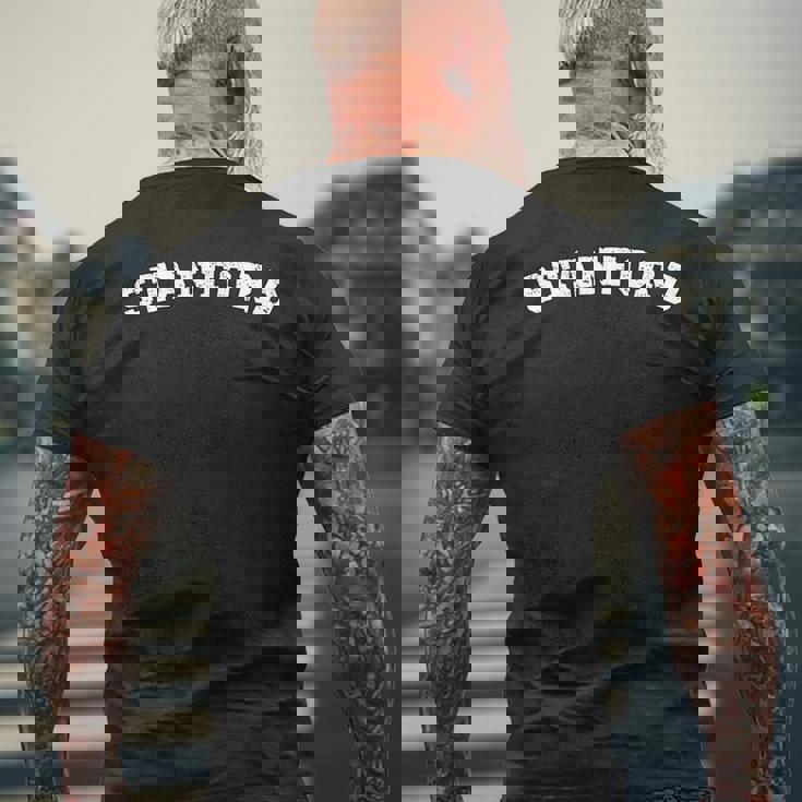 スタンフォード メンズTシャツ バックプリント 高齢者への贈り物