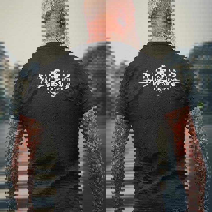 スーザフォン奏者スーザフォン メンズTシャツ バックプリント 高齢者への贈り物