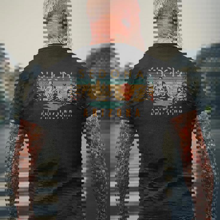 セドナ メンズTシャツ バックプリント 高齢者への贈り物