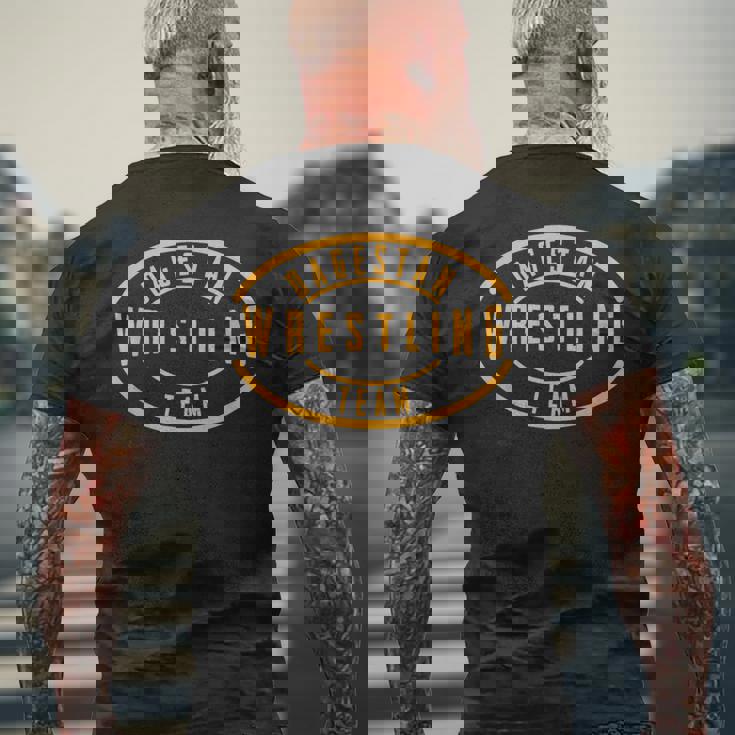 ダゲスタン レスリング チーム ジャージ ロシア 格闘技 レスリング メンズTシャツ バックプリント 高齢者への贈り物