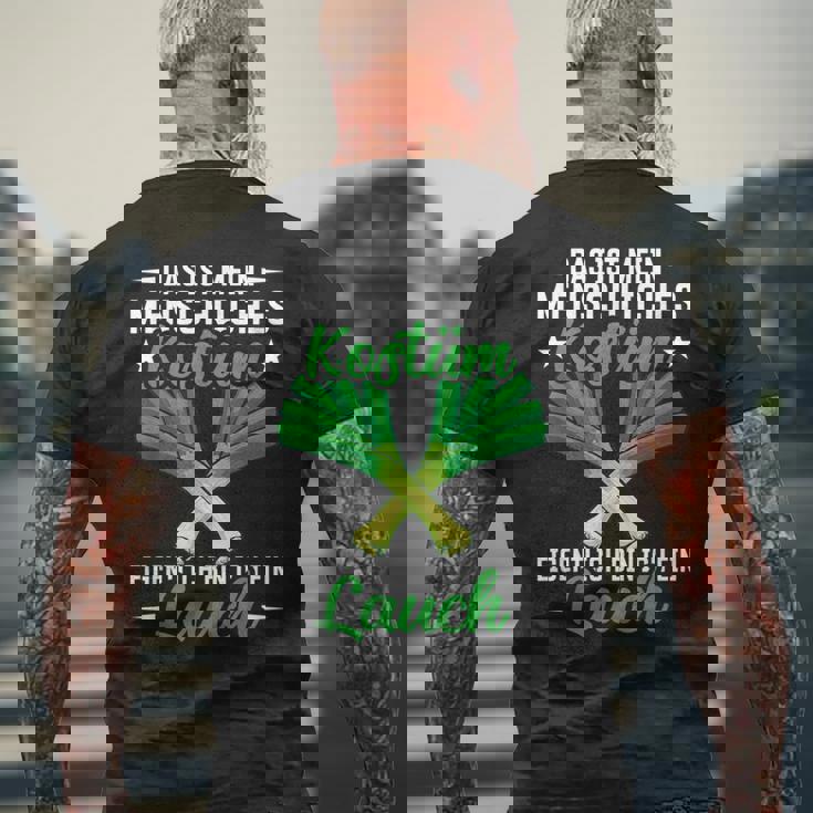 メンズ ネギ コスチューム ジム 風刺 パンパー ニッケルネギ メンズTシャツ バックプリント 高齢者への贈り物