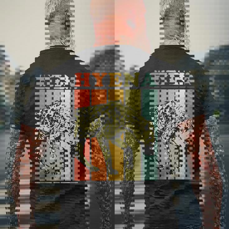 ハイエナ メンズTシャツ バックプリント 高齢者への贈り物