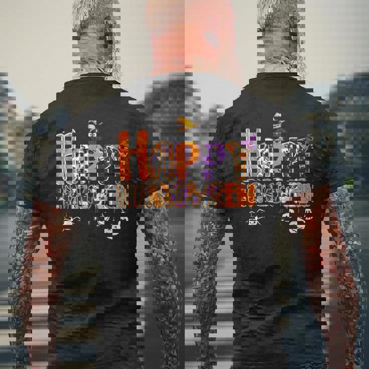 ハッピーハロウィンコスチューム かわいいパンプキン魔女 怖い秋 キッズ メンズTシャツ バックプリント 高齢者への贈り物