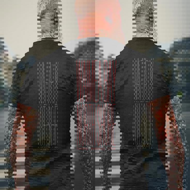 ハワイ ワイメアベイ ノースショア オアフ島 サーフィン メンズTシャツ バックプリント 高齢者への贈り物