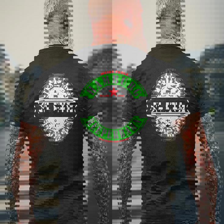 ハンブルク レーパーバーン ザンクトパウリ パーティー キエズ スタッグナイト メンズTシャツ バックプリント 高齢者への贈り物