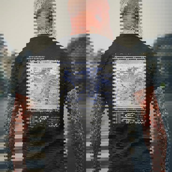 ハーフトーン Frutiger エアロファッションコレクション 長袖tシャツ メンズTシャツ バックプリント 高齢者への贈り物