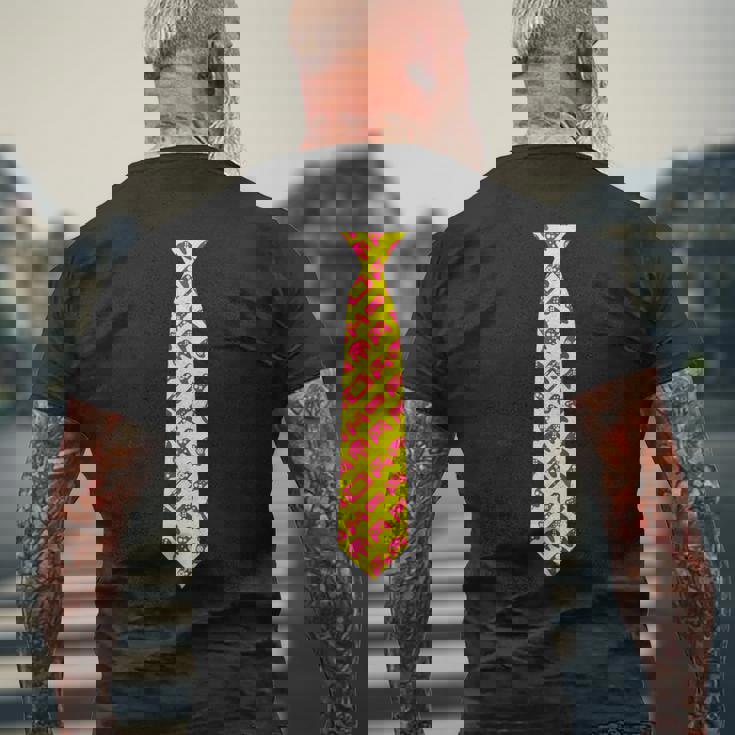 ビデオゲームコントローラープリントネクタイtシャツ。 メンズTシャツ バックプリント 高齢者への贈り物