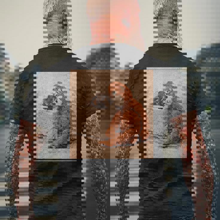 ベビーモンキーパンチ メンズTシャツ バックプリント 高齢者への贈り物