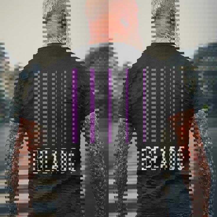 ベースギタリストギフト Beadg 5弦 メンズTシャツ バックプリント 高齢者への贈り物